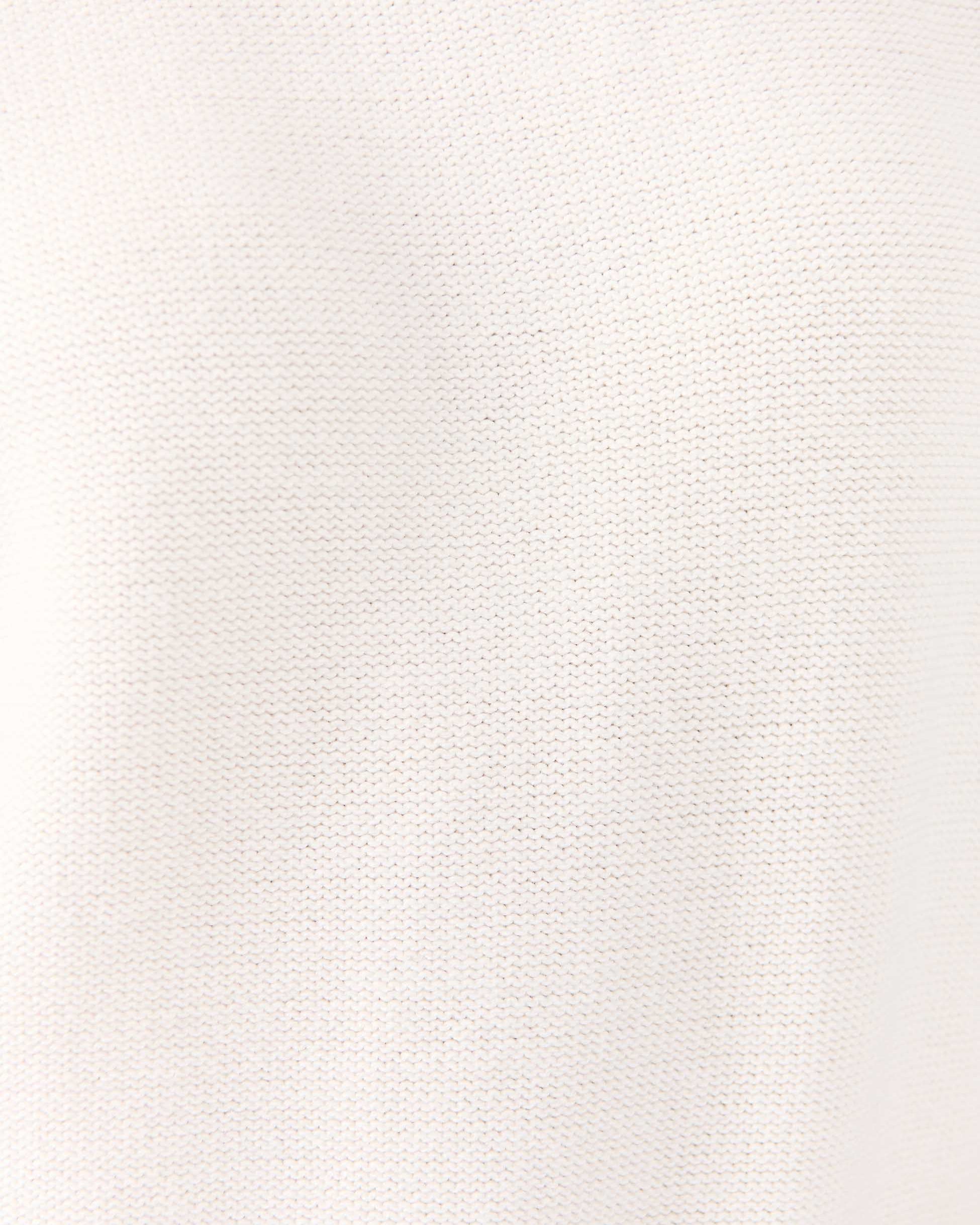 Lee Cotton Knit Vest- Soft White