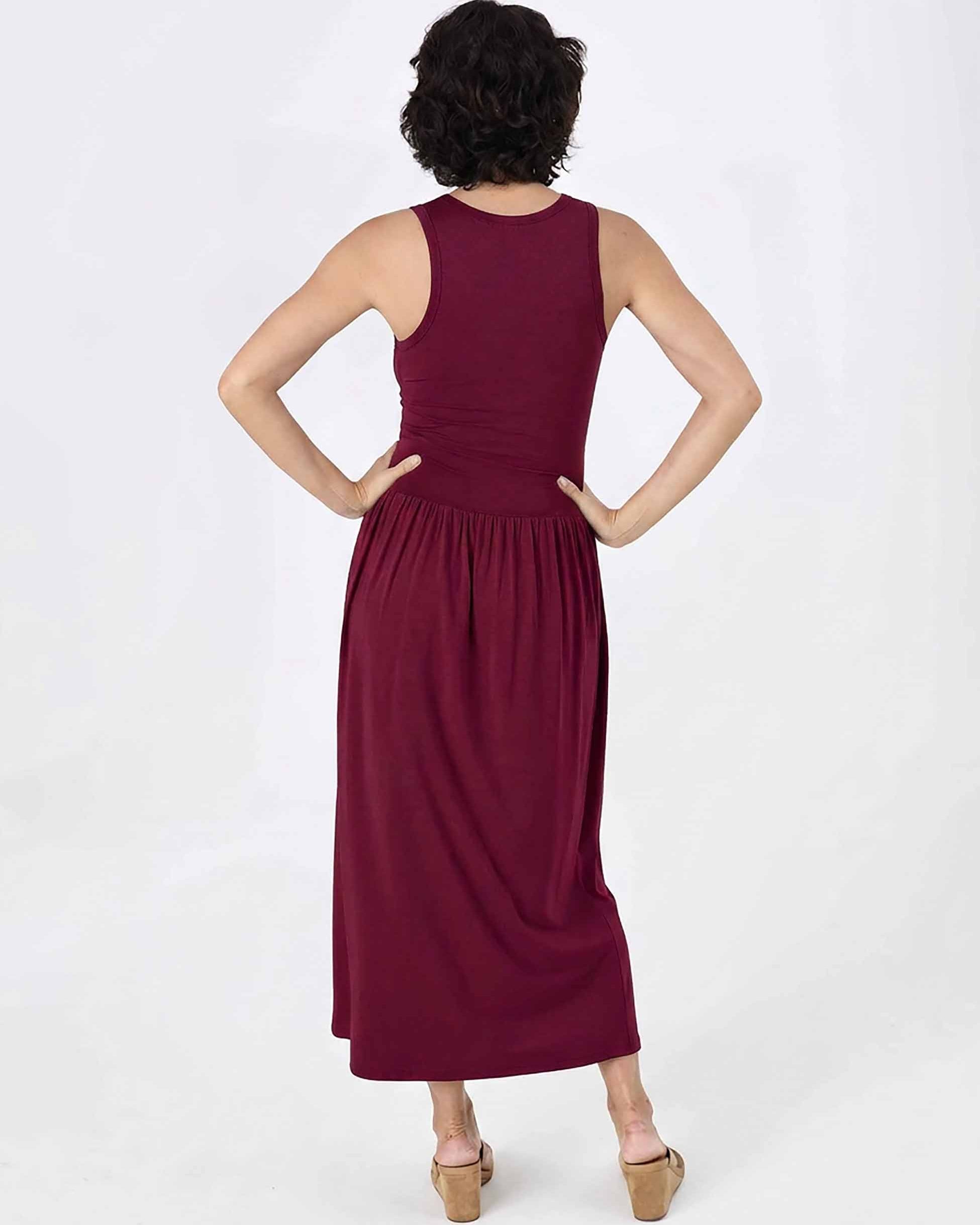 Essential Maxi Dress Sangria