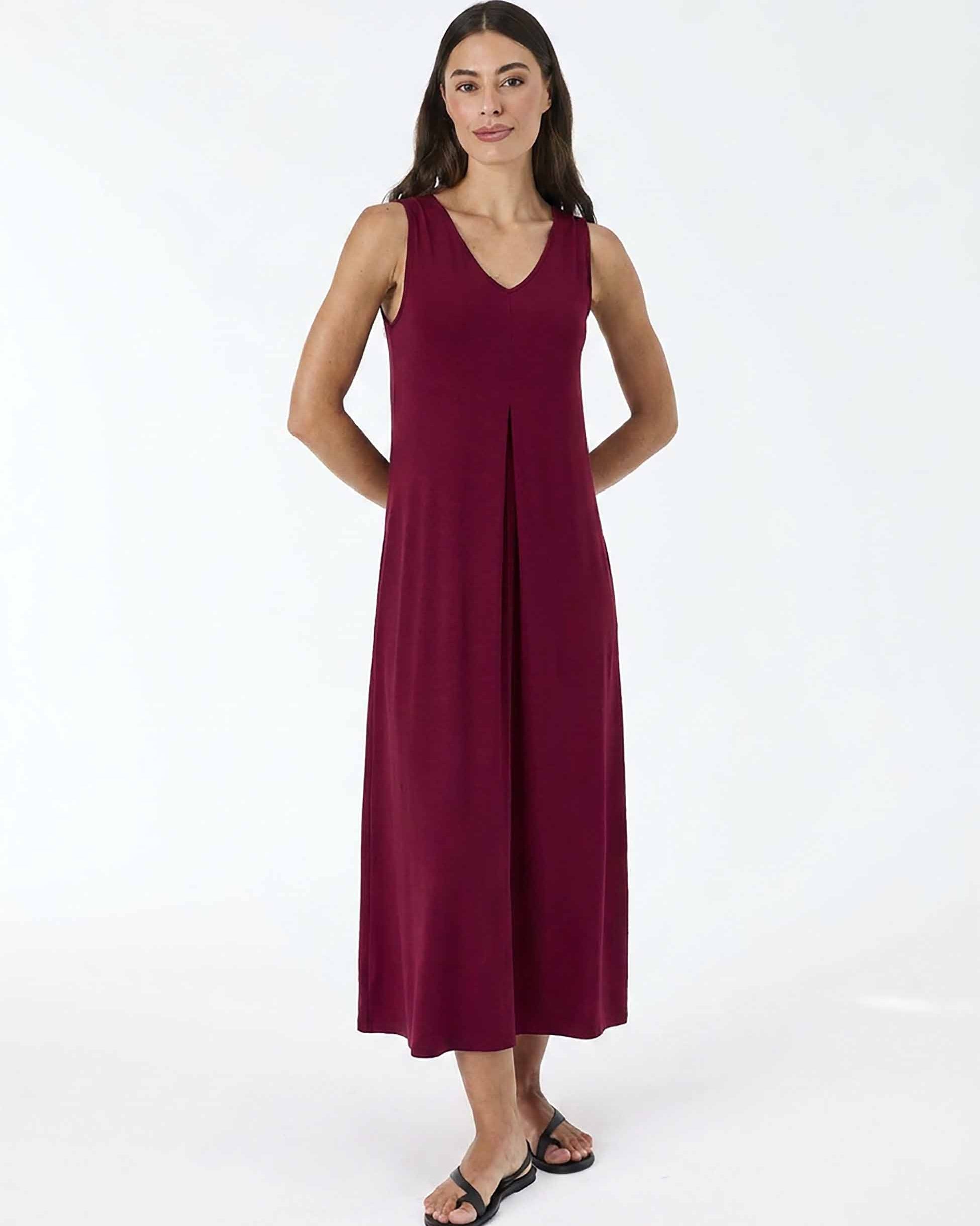 Dione Dress - Sangria