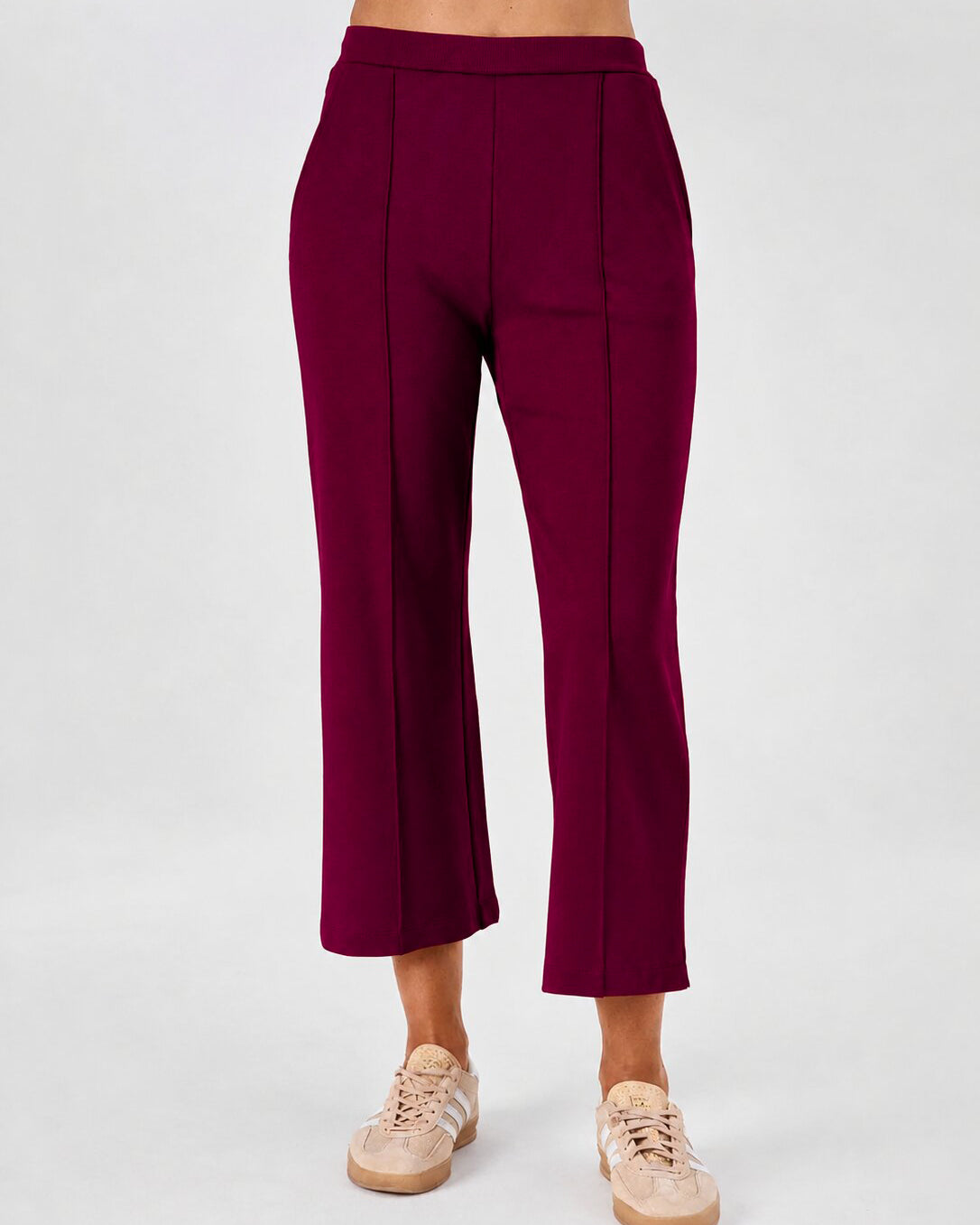 Tapered Sweat Pant - Sangria