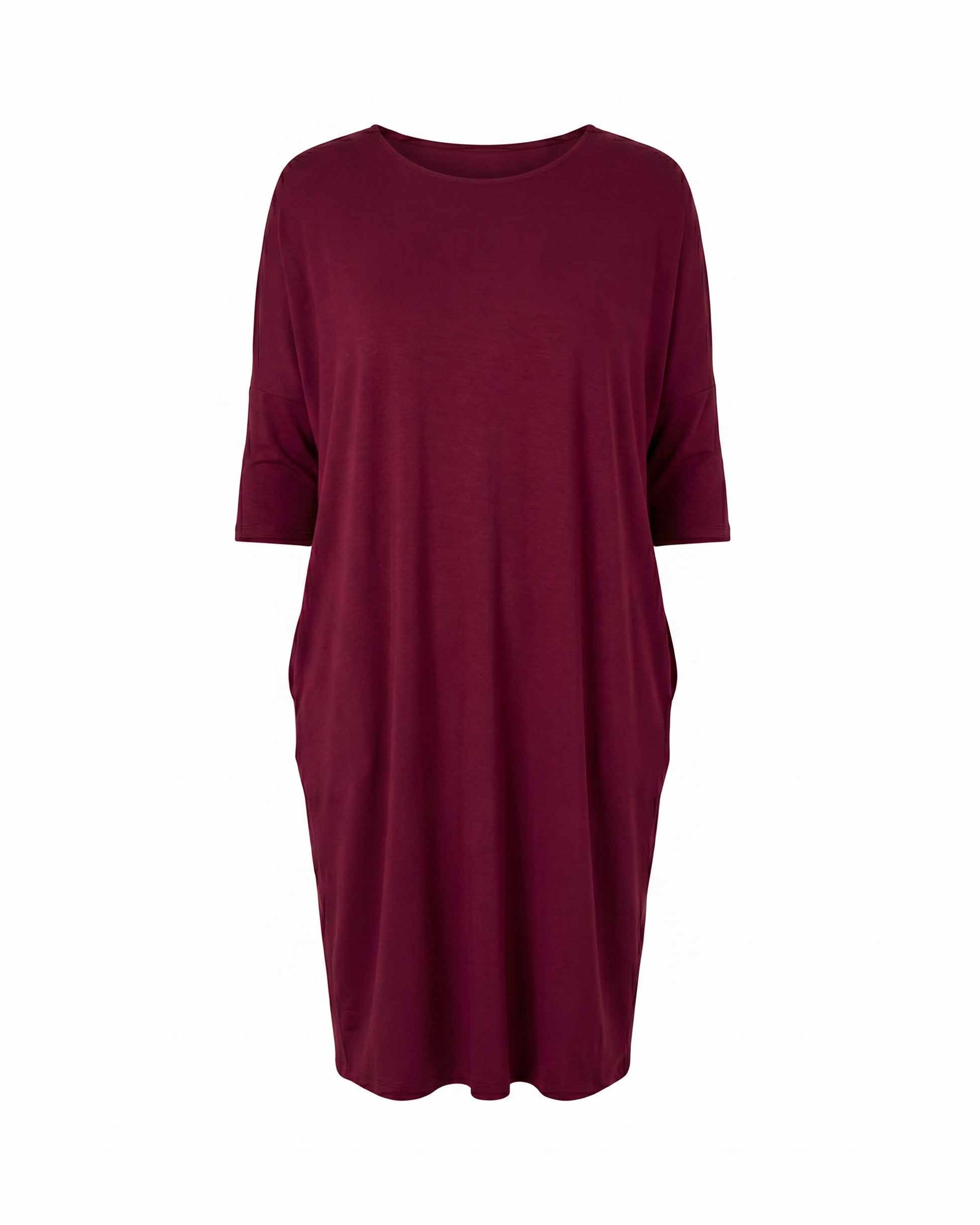 Easy Flow Dress - Sangria