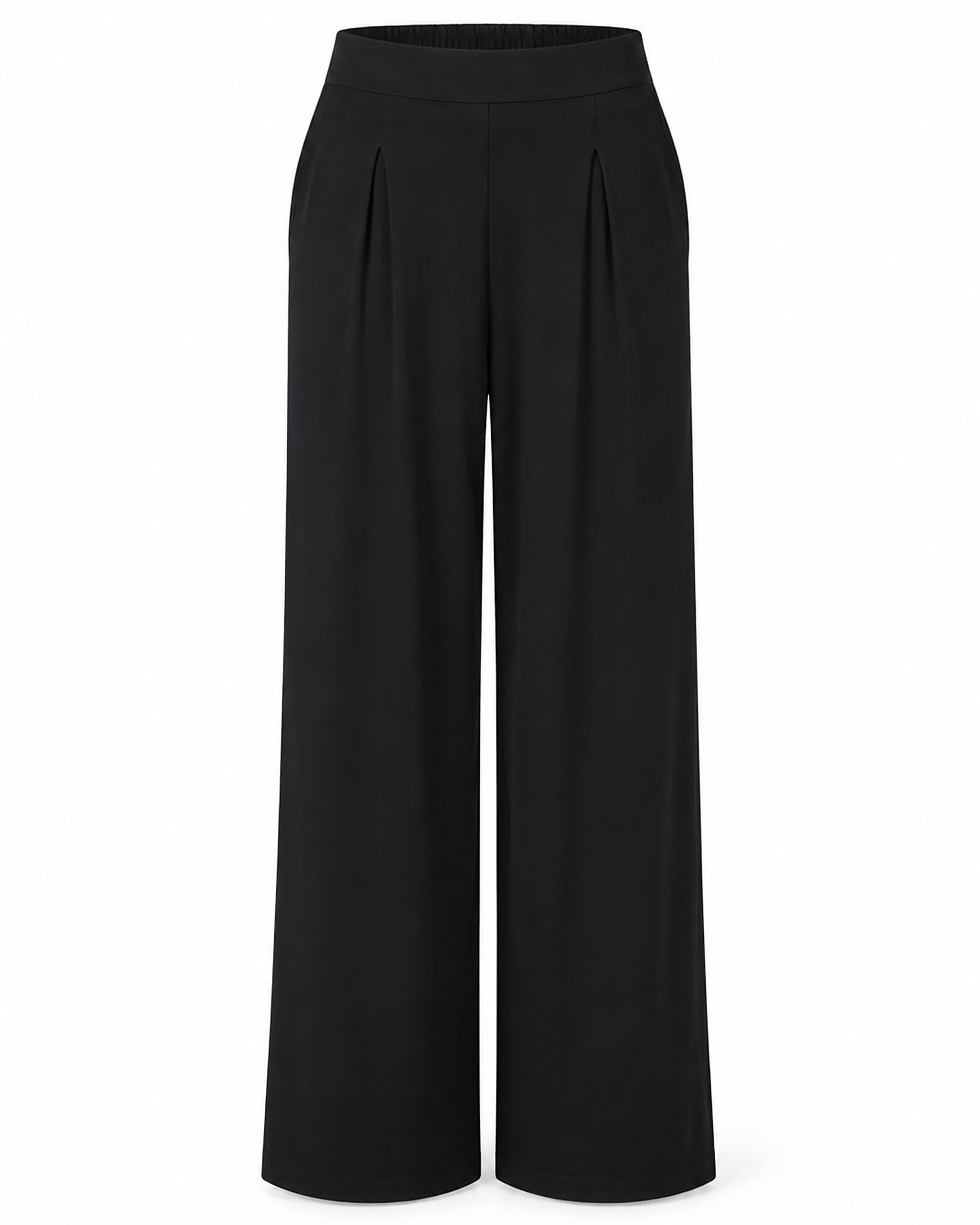 Emery Wide Leg Pants - Black