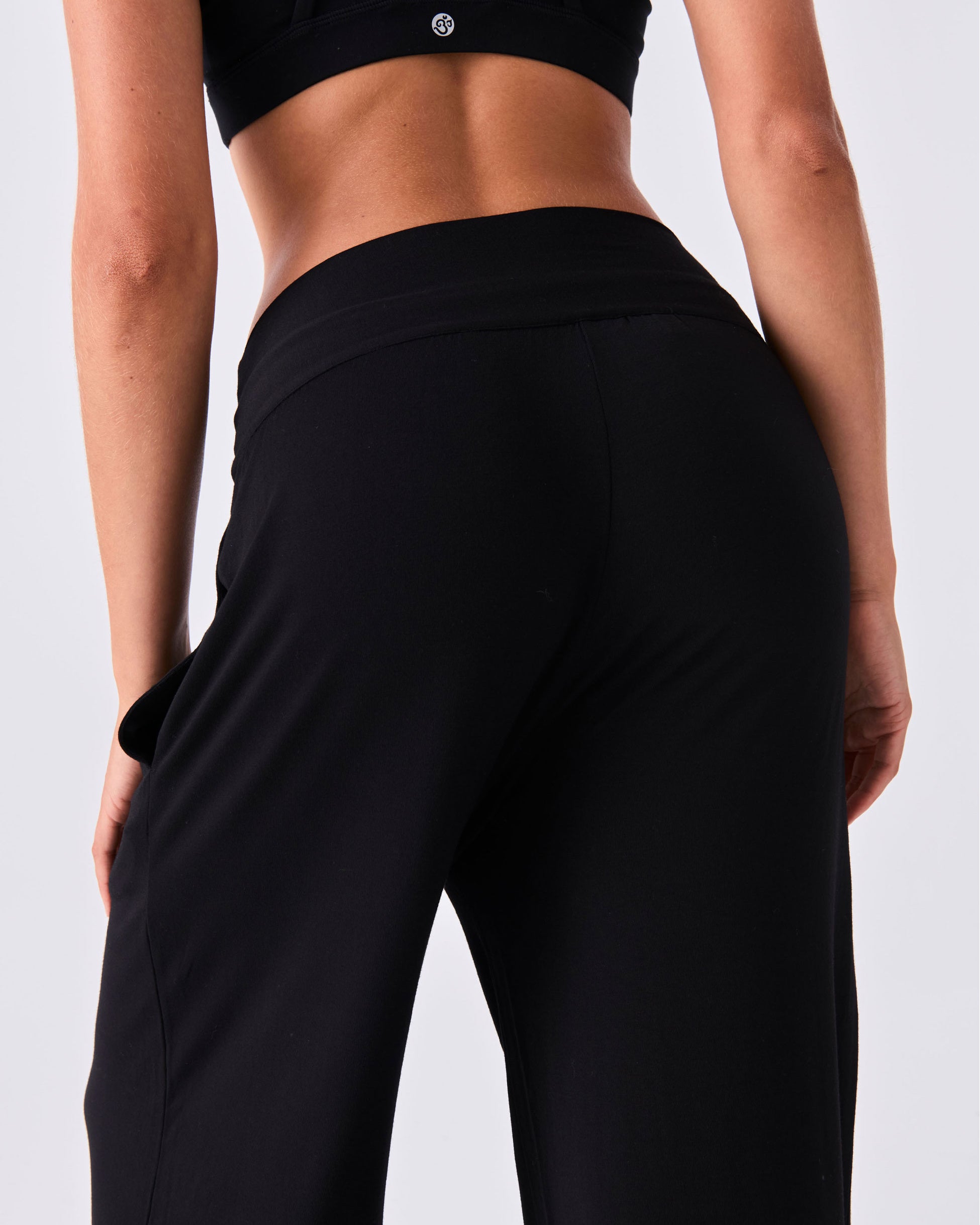 Nomad Modal Wide Leg Pant - Black