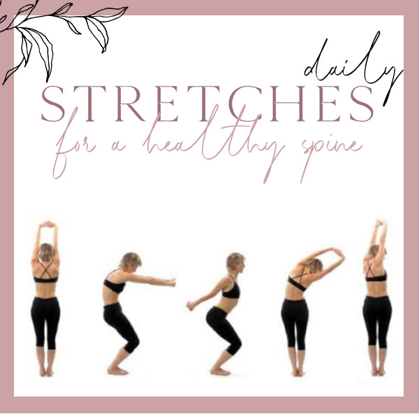 @Daily stretches for a Healthy Spine