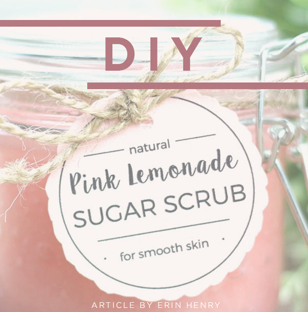 @DIY Pink Lemonade Sugar Scrub
