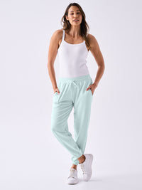 French Terry Sweat Pant - Skylight Blue