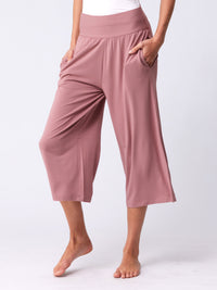 Cropped Nomad Wide Leg - Rosewater