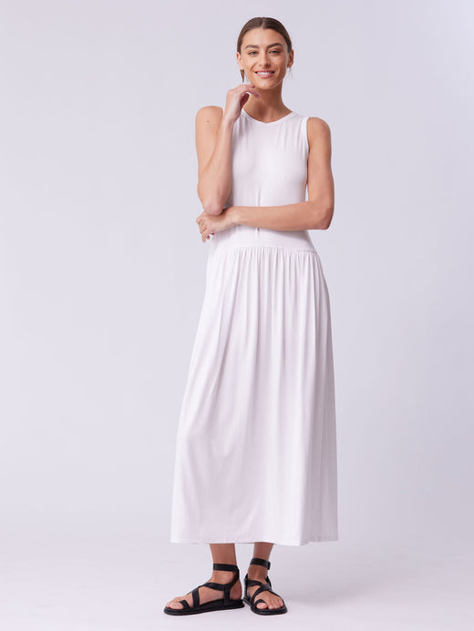 Essential Maxi Dress - White