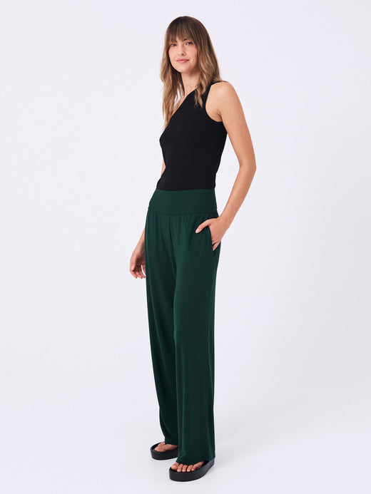 Nomad Modal Wide Leg Pant - Cypres