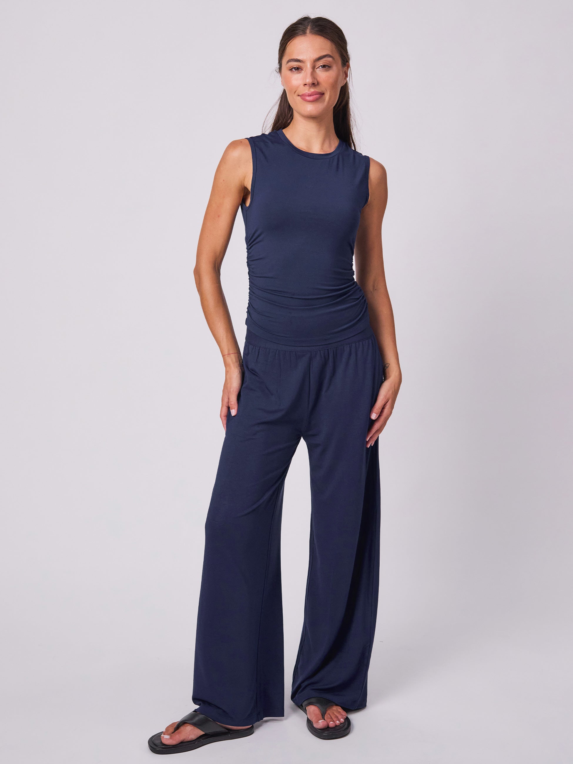 WIDE LEG MODAL PANTS