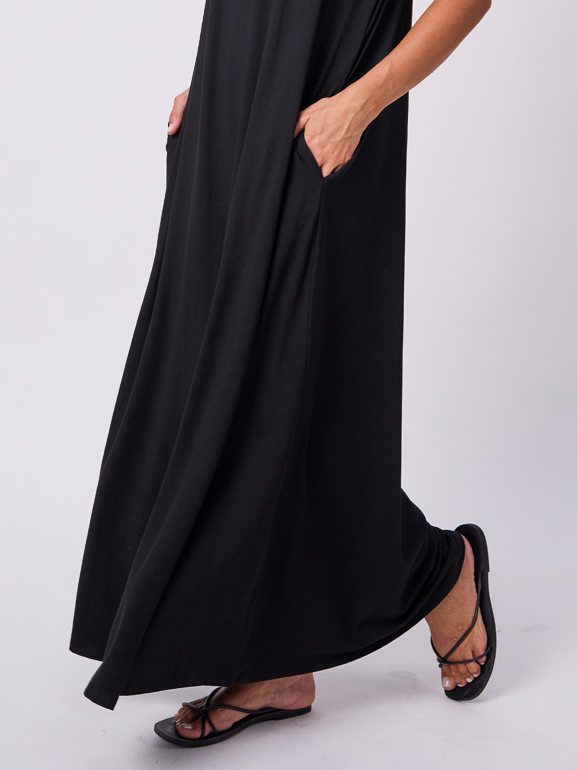Venice Maxi Dress - Black