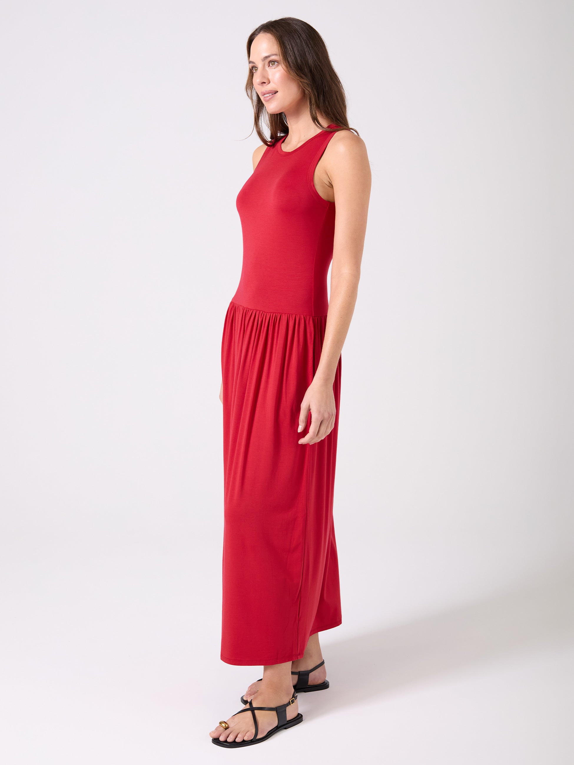 Essential Maxi Dress  Cherry