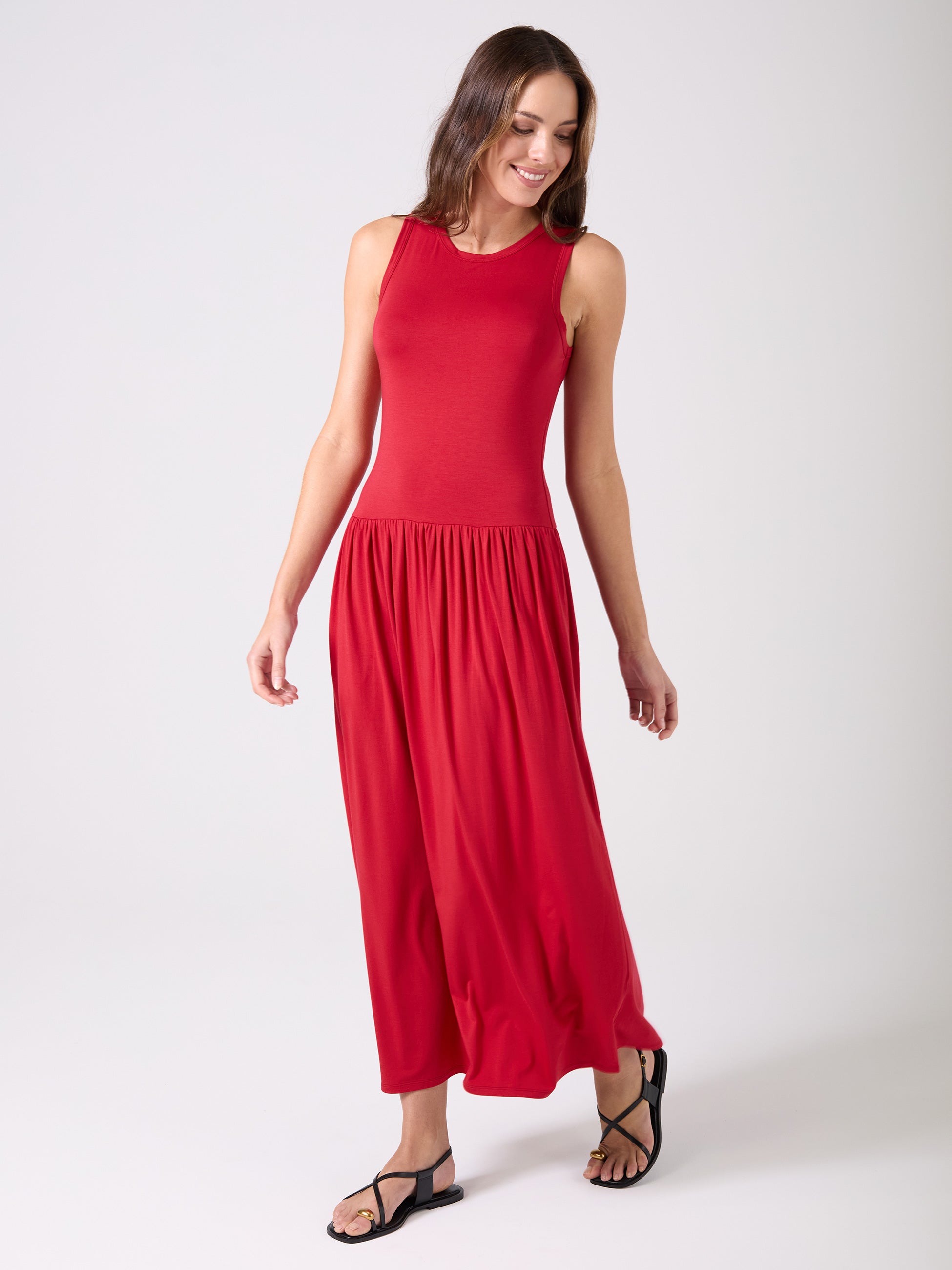 Essential Maxi Dress  Cherry