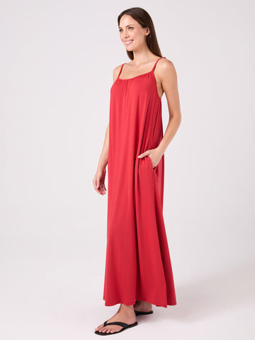 Venice Maxi Dress - Cherry