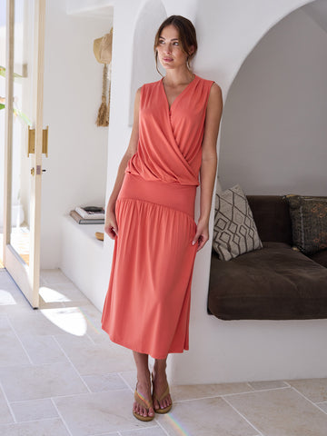 Clara Skirt  - Burnt Sienna