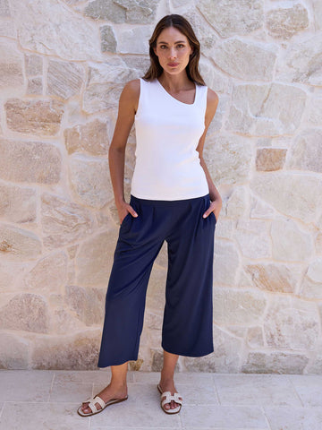 Jett Culottes- Navy