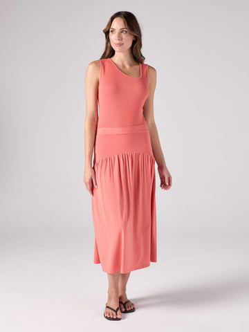 Riva Rib Tank - Sienna