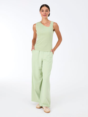 Riva Rib Tank - Matcha