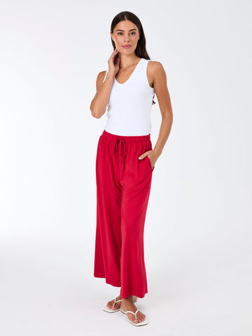 Shore Pant - Cherry