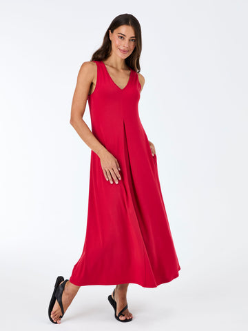 Dione Dress - Cherry