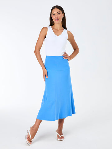 Lune Skirt - Cobalt