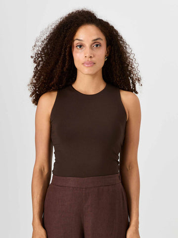 Bruna Tank - Coffee Bean