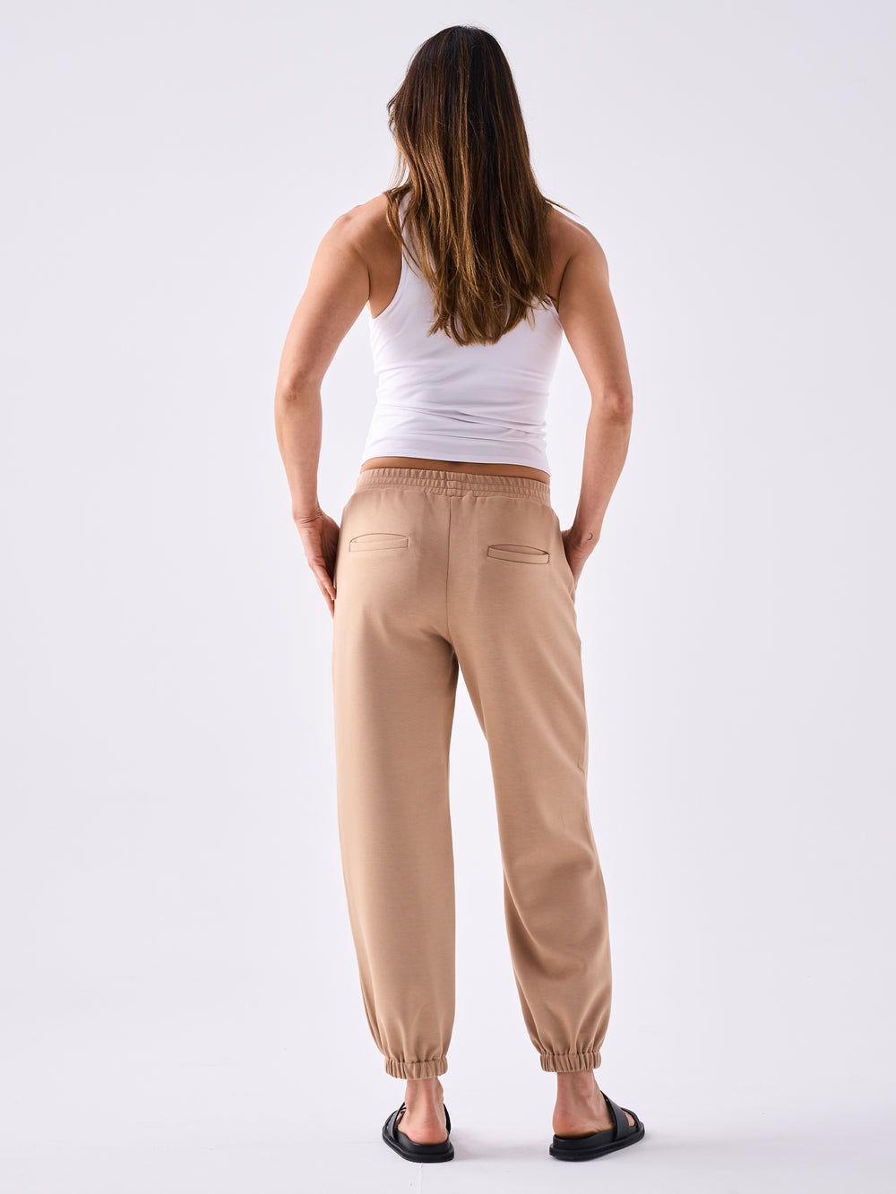 Melt Slouch  Pant - Taupe