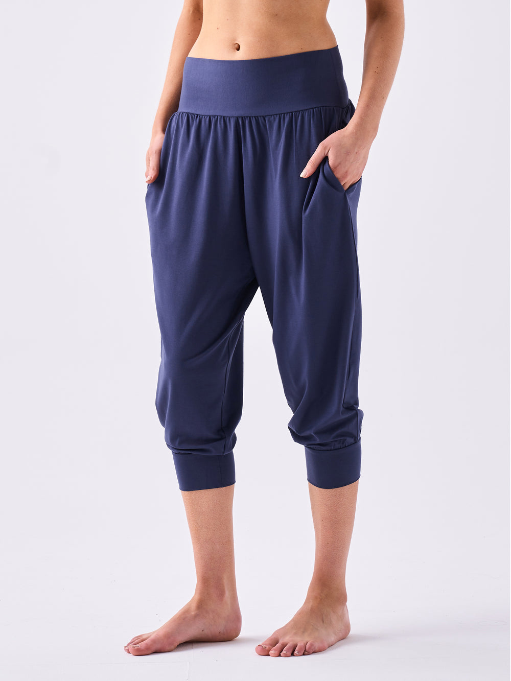 Nomad Modal 7/8 Relax Pant  - Navy