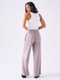 Nomad Modal Wide Leg Pant - Taupe
